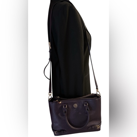 Tory Burch Robinson Double Zip Satchel | Excellent Used Condition - Picture 4 of 10